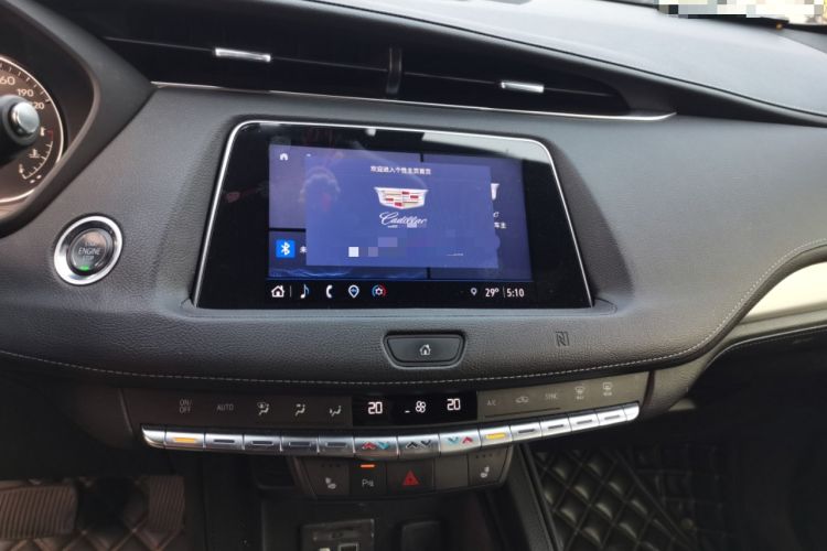 Used Cadillac XT4 2021 28T Two-Wheel Drive Leading Version Audio And AC Panel