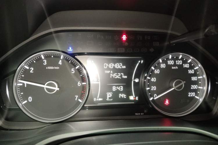 Used Honda Crider 2019 180 Turbo CVT Luxury Edition China VI Emission Standard Instrument Cluster