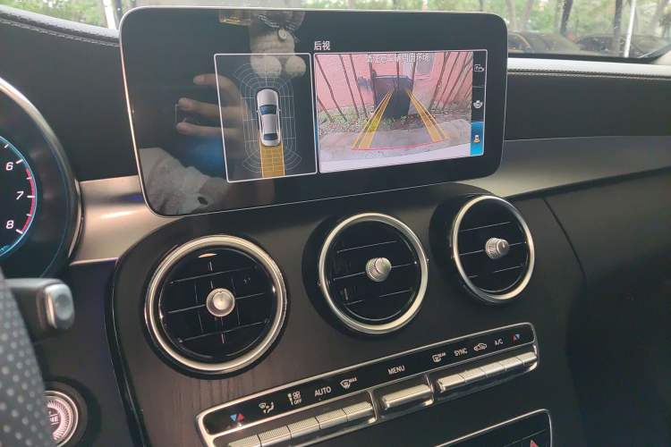 Used Mercedes-Benz C-Class 2021 C 260 L Sport Edition Star Collection Audio And AC Panel