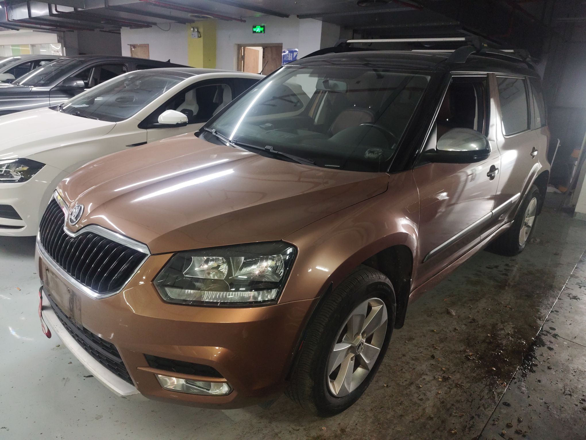 Parte inferior delantera