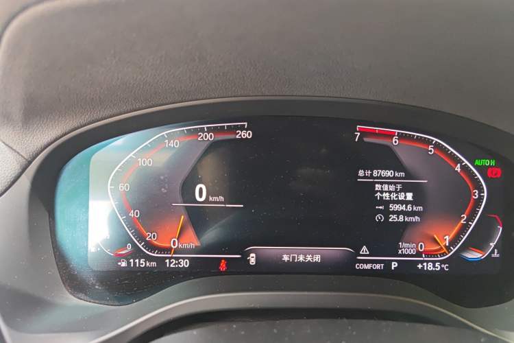 Used BMW X3 2020 xDrive25i M Sport Package Instrument Cluster