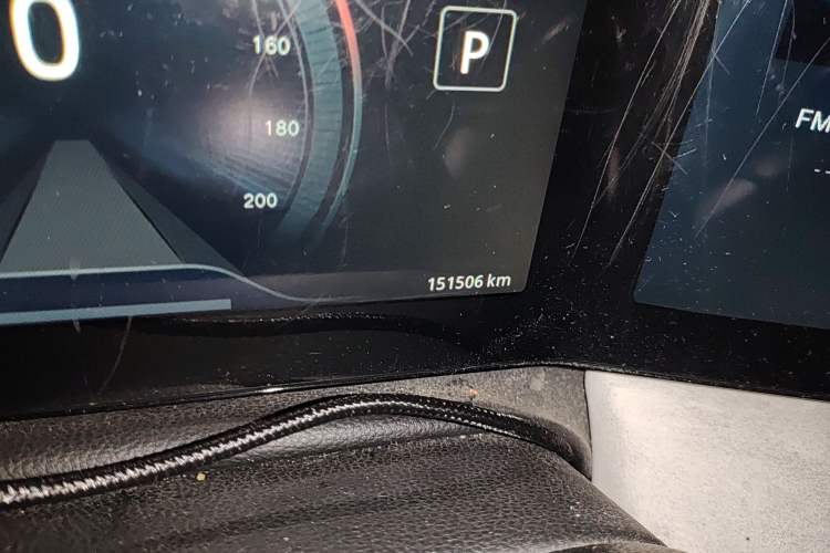 Used Aiways U5 2021 U5 Long-Range PURE Intelligent Edition Odometer Close Up