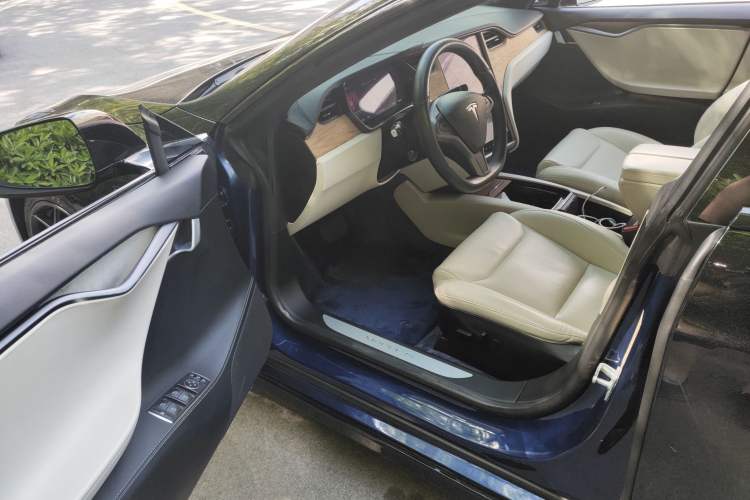 Used Tesla Model S 2020 Long-Range Upgrade Version Driver Seat