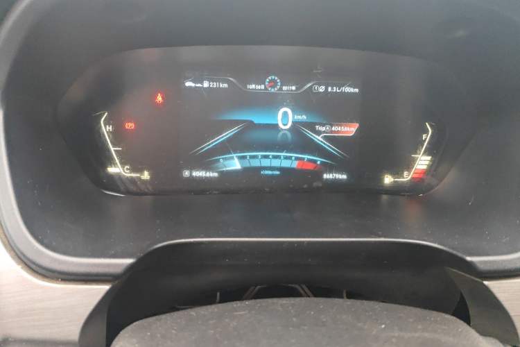 Used BAIC Weiwang M50F 2017 1.3T Luxury Model Instrument Cluster
