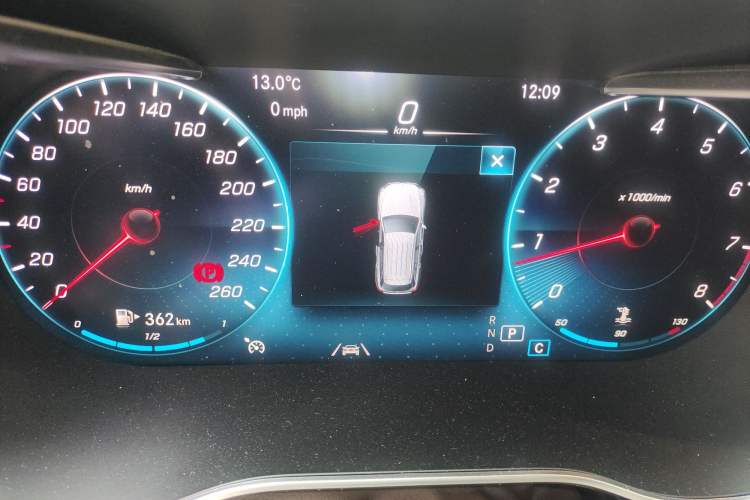 Used Mercedes-Benz GLC 2021 GLC 300 L 4MATIC Dynamic Model Instrument Cluster