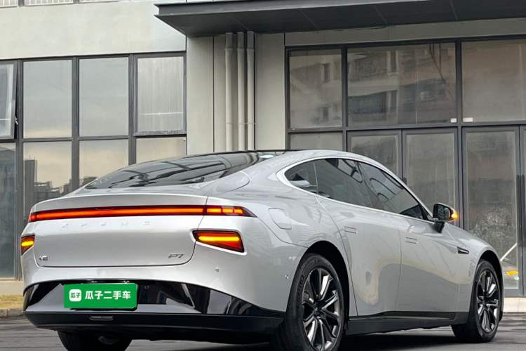 Used XPeng P7 2021 480G Rear Right 45 Deg