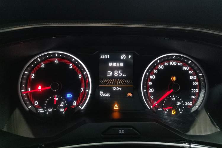 Used Volkswagen Tayron 2020 280TSI Two-Wheel Drive Luxury Connect Edition Instrument Cluster