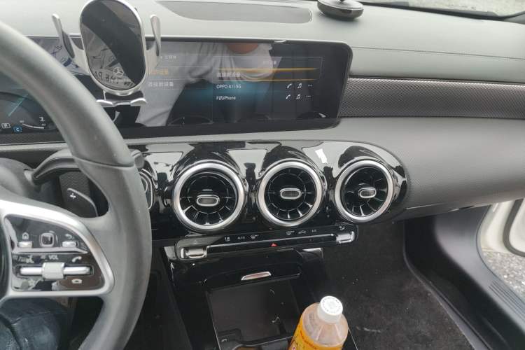 Used Mercedes-Benz A-Class 2021 Restyled A 180 L Sport Sedan Audio And AC Panel