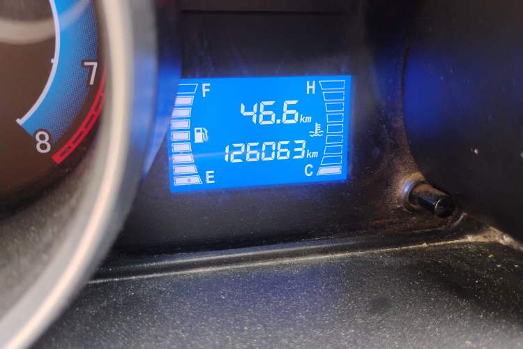 Used CHANGAN KAICHENG Ruixing M70 2018 1.5L Comfort Model Flat-Top Hatchback DAM15DL Odometer Close Up