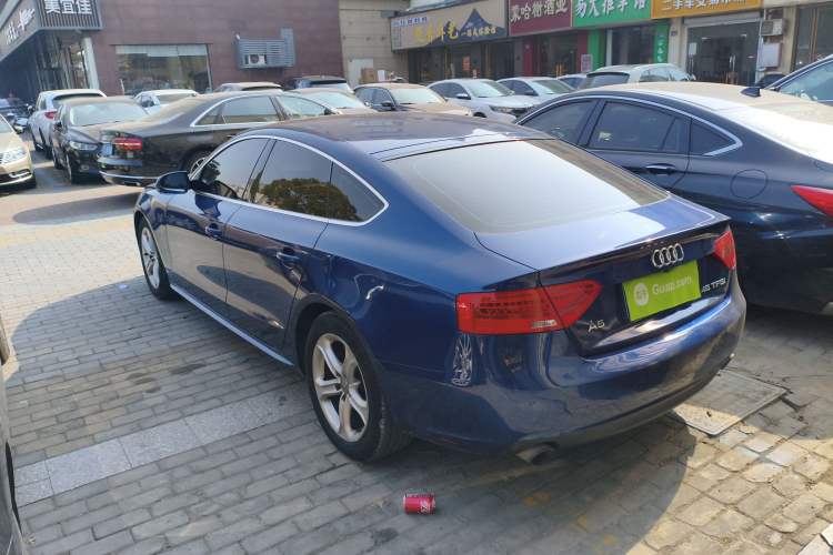 Used Audi A5 2014 Sportback 45 TFSI Rear Left 45 Deg