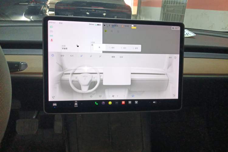 Used Tesla Model 3 2021 Standard Range Rear-Drive Upgraded Version Audio And AC Panel