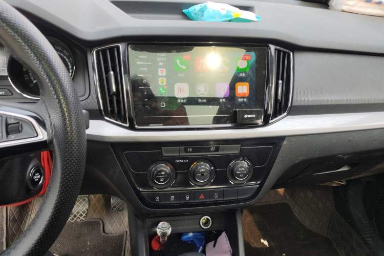 Used Skoda Kamiq 2020 Facelifted GT 1.5L Automatic Flagship Version China VI Standard Audio And AC Panel