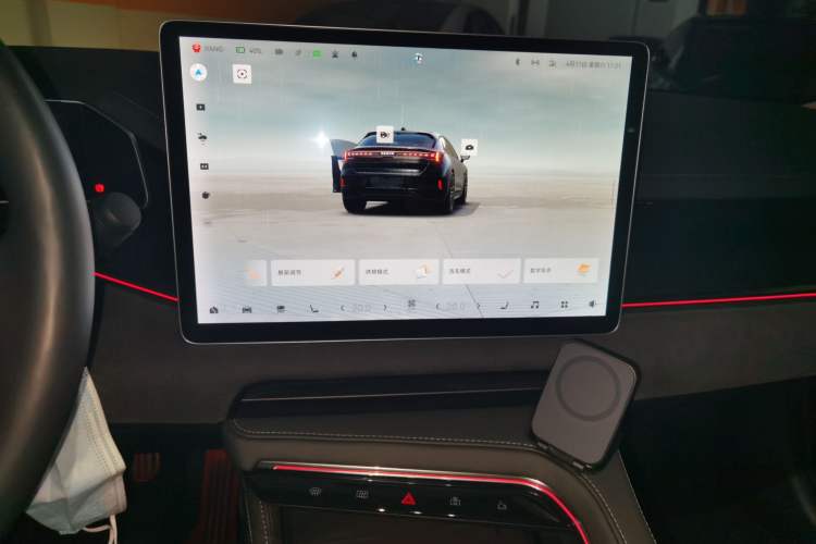 Used Zeekr 001 2023 WE Edition 100 kWh Audio And AC Panel