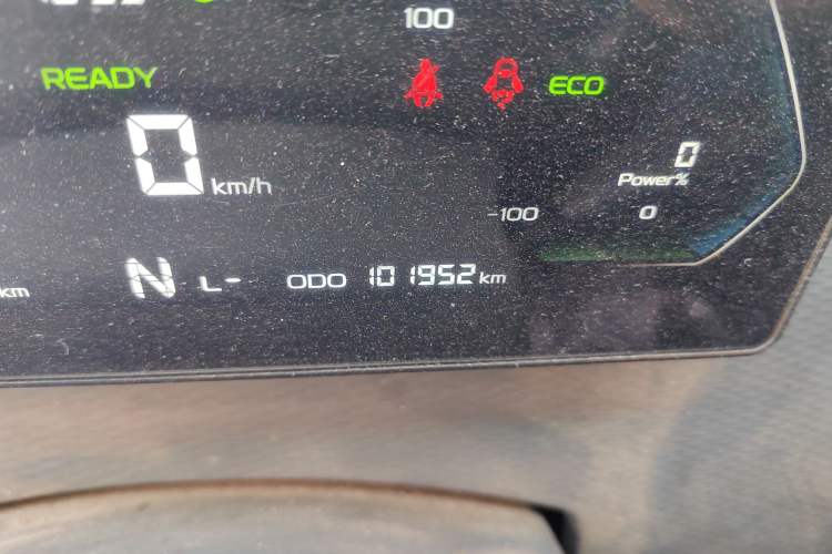 Used Farizon Xingxiang V 2022 Star Enjoy V6E Long Wheelbase Guoxuan 38.7 kWh Odometer Close Up