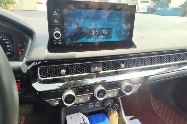 Used Honda Civic 2022 240TURBO CVT Dynamic Edition Audio And AC Panel