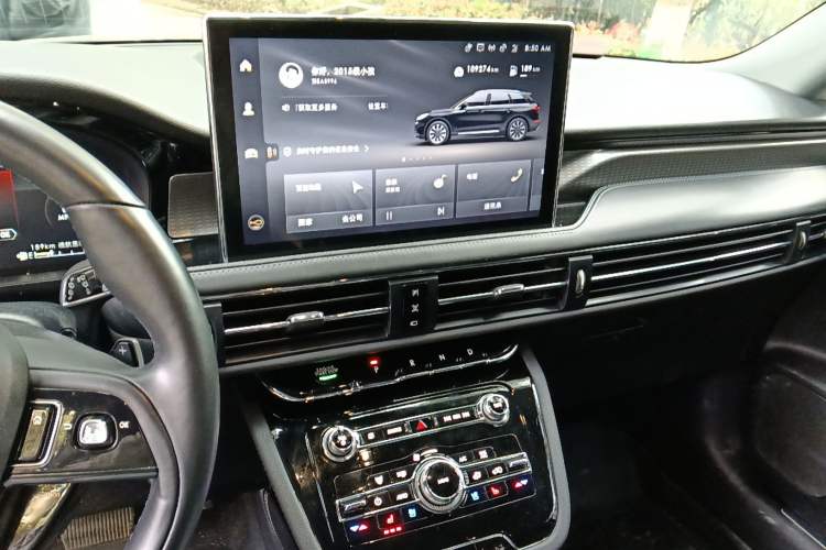 Used Lincoln Corsair 2022 2.0T Two-Wheel Drive Luxury Edition Audio And AC Panel