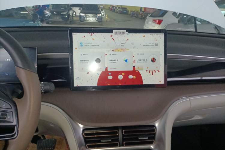 Used BYD Song Pro New Energy 2022 DM-i 110km Flagship Model Audio And AC Panel