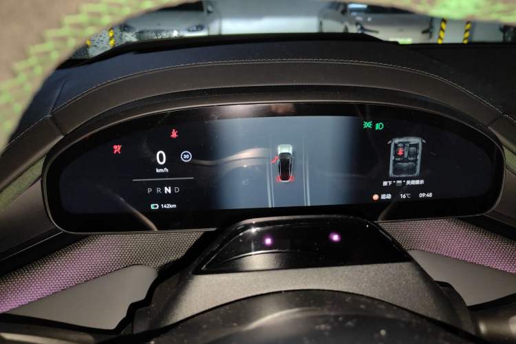 Used Zeekr 001 2024 WE Edition 95 kWh All-Wheel Drive Instrument Cluster