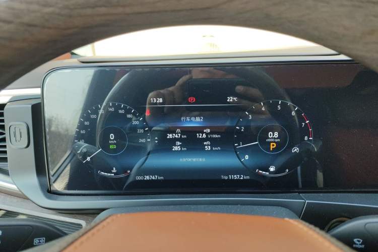 Used Juntian Black Warrior Youth 2023 2.0T Gasoline Standard Edition Instrument Cluster