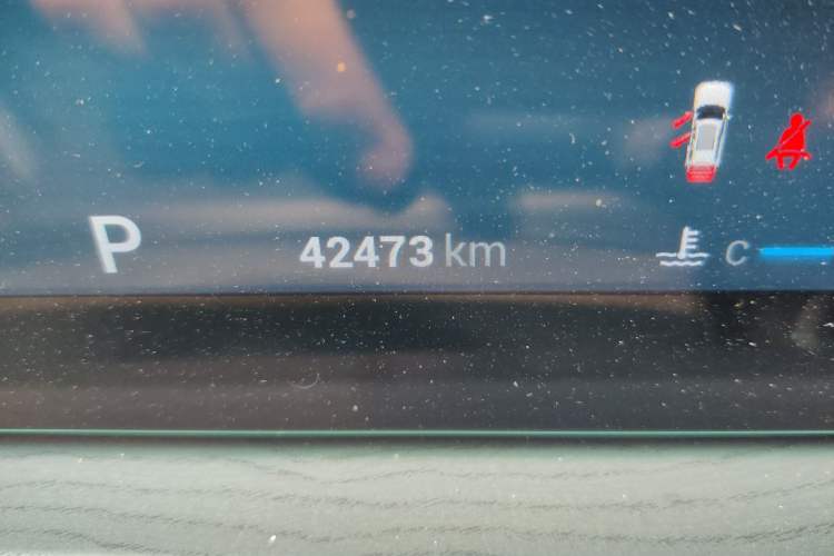 Used Chery Tiggo 8 PRO 2022 290T Two-Wheel Drive Sky Dome Edition 5 Seats Odometer Close Up