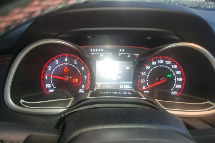 Used Chevrolet Monza 2019 RS 330T Automatic Comfort Edition China VI Standard Instrument Cluster