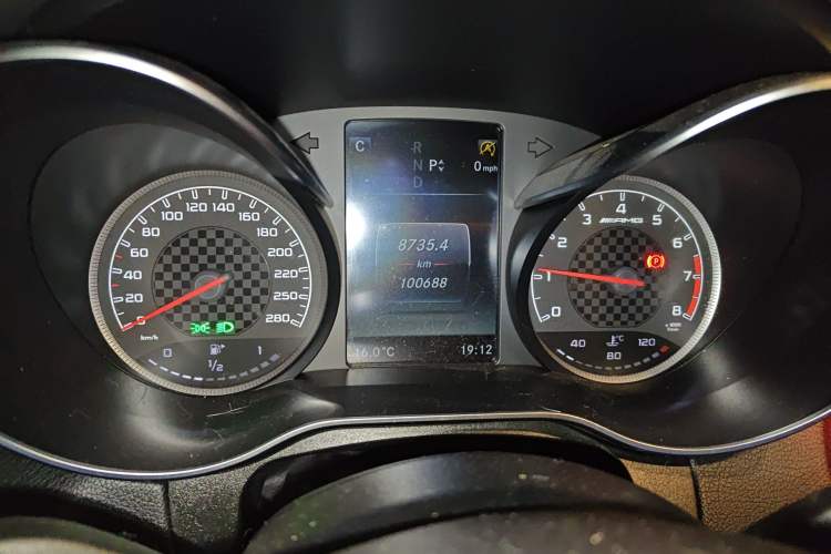 Used Mercedes-Benz GLC AMG 2017 AMG GLC 43 4MATIC Special Edition Instrument Cluster