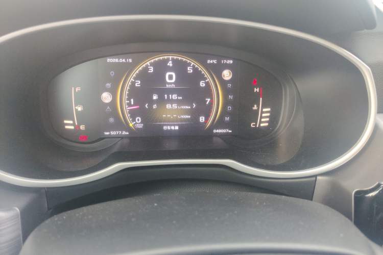 Used Geely Auto Emgrand X7 Sport 2020 1.8TD DCT Two-Wheel Drive Zhiya Model Odometer Close Up