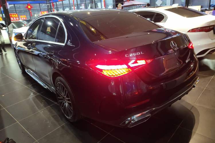 Used Mercedes-Benz C-Class 2023 C 260 L Sport Edition Rear Left 45 Deg