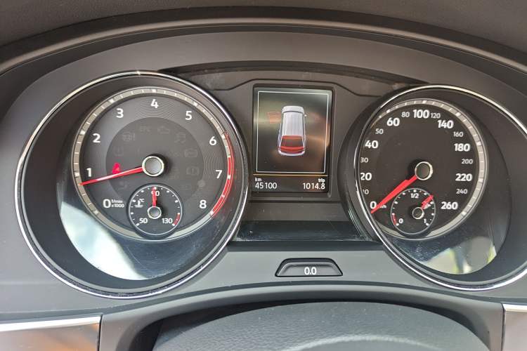 Used Volkswagen Teramont 2019 380TSI Four-Wheel Drive Luxury Version China V Standard Instrument Cluster