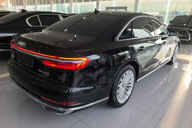 Used Audi A8 2019 Plus A8L 50 TFSI quattro Comfort Model Rear Right 45 Deg
