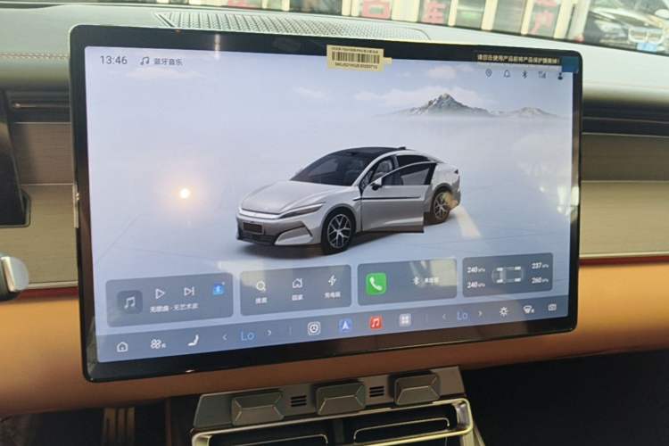 Used BYD Han L 2025 EV Four-Wheel Drive LiDAR Flagship Model