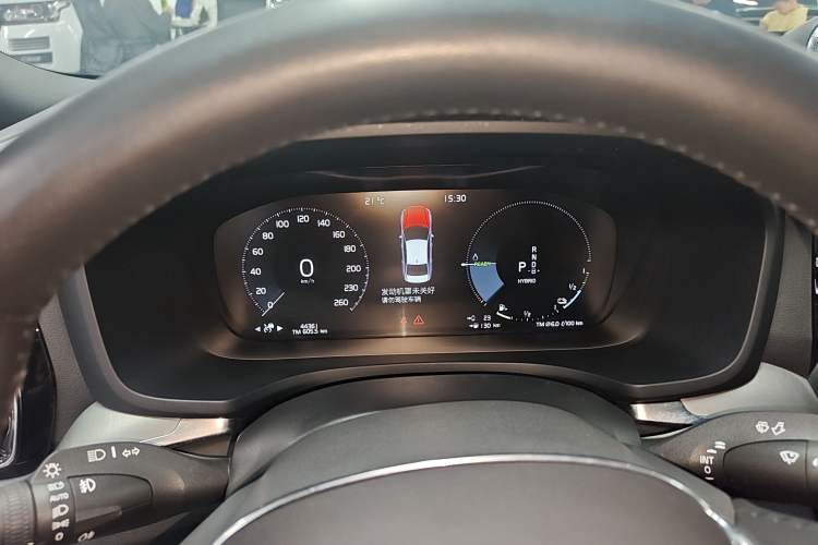 Used Volvo S60 New Energy 2020 T8 e-Drive Hybrid All-Wheel Drive Smart Luxury Edition Instrument Cluster