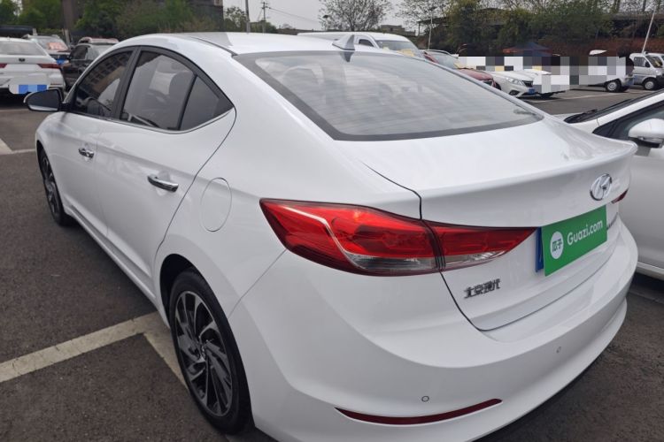 Used Hyundai Elantra (6th Generation / Lingdong) 2019 1.5L CVT ZhiXuan – Elite Version Rear Left 45 Deg