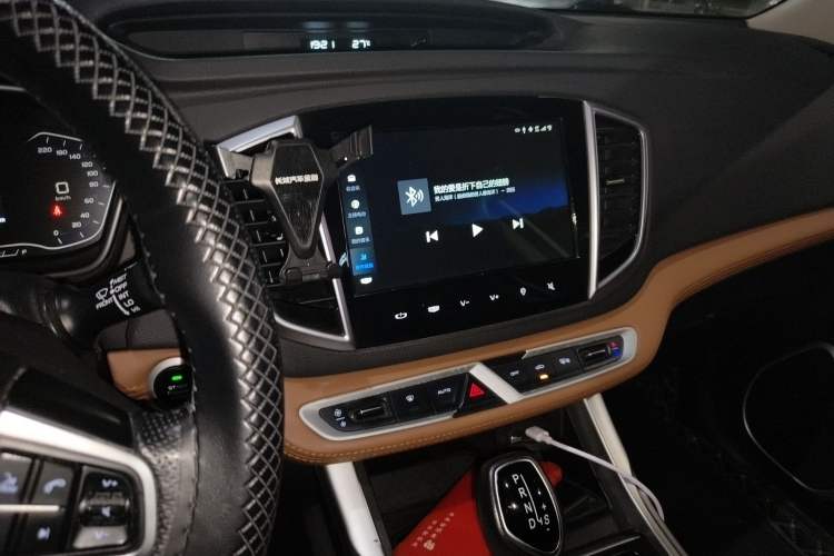 Used Geely Auto Vision X6 2018 1.4T CVT 4G Connected Flagship Edition Audio And AC Panel