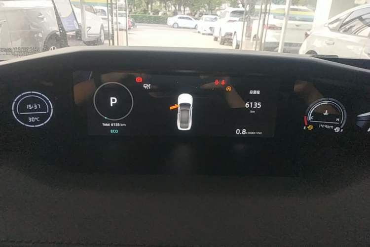 Used CHANGAN UNI-V 2024 1.5T High-Energy Version Instrument Cluster