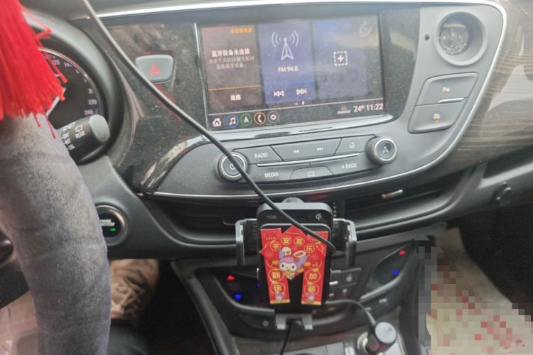 Used Buick Envision 2021 532T Two-Wheel-Drive Leading Version Audio And AC Panel