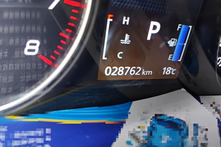 Used Mitsubishi Outlander 2020 2.4L 4x4 Zhi Xiang Edition 5 Seats Odometer Close Up