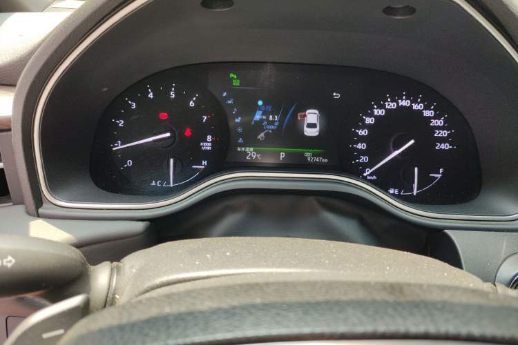 Used Toyota Avalon 2019 2.5L Ambition Version China V Standard Odometer Close Up