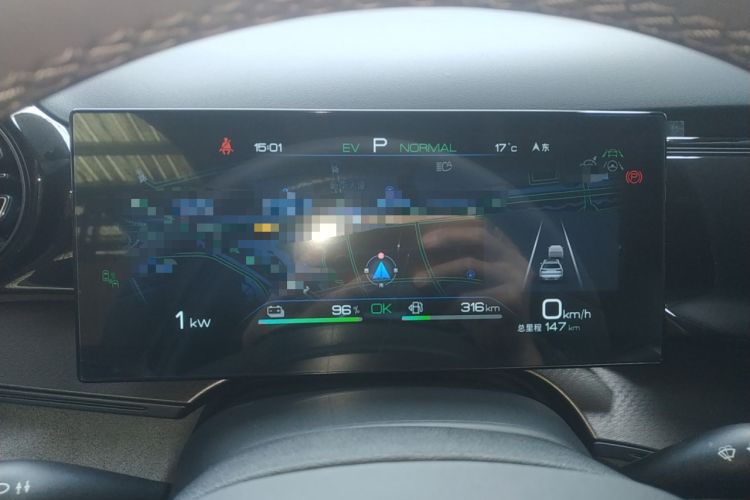 Used BYD Frigate 07 2023 DM-i 205KM Prestige Model Instrument Cluster