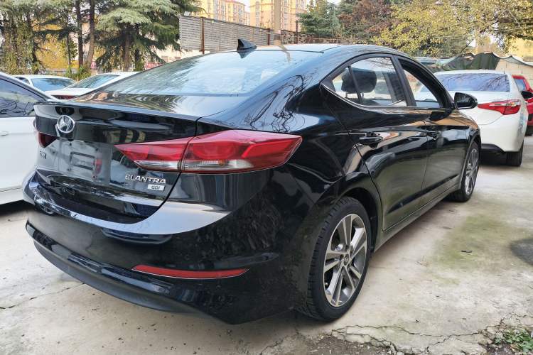 Used Hyundai Elantra (6th Generation / Lingdong) 2016 1.6L Automatic ZhiXuan – Elite Version Rear Right 45 Deg