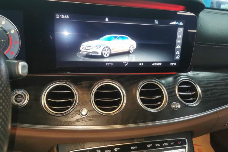 Used Mercedes-Benz E-Class 2019 E 200 L Sport Edition Audio And AC Panel