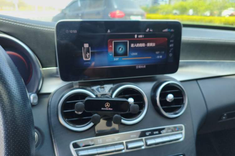 Used Mercedes-Benz C-Class 2020 C 260 L Sport Edition Audio And AC Panel