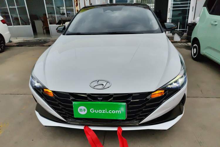 Used Hyundai Elantra 2021 1.5L CVT TOP Flagship Edition Front