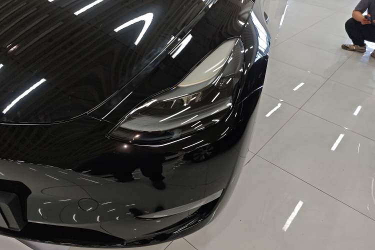 Used Tesla Model Y 2021 Standard Range Rear-Wheel Drive Version Left Front Headlight