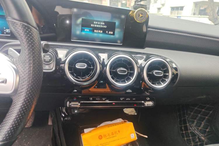 Used Mercedes-Benz A-Class 2019 A 180 L Sport Sedan Audio And AC Panel