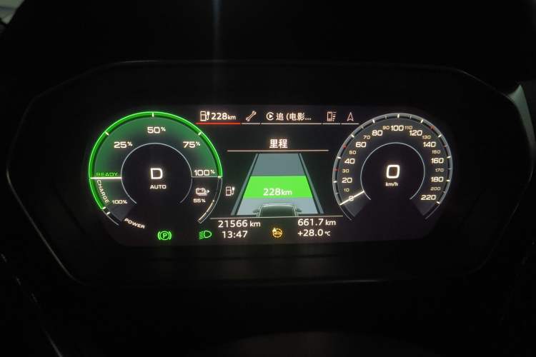 Used Audi Q4 e-tron 2022 40 e-tron Boundary Edition Instrument Cluster