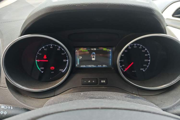 Used BYD Yuan New Energy 2018 EV360 Smart Connect Cool Edition Instrument Cluster