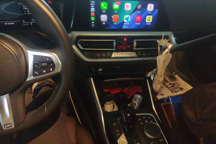 Used BMW 3 Series 2020 320Li M Sport Package Audio And AC Panel