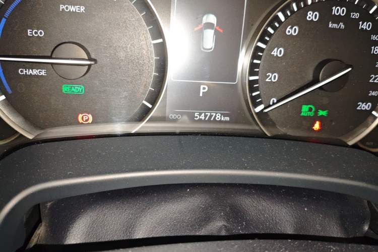 Used Lexus RX 2020 Revised Version 450h Four-Wheel Drive Elegant Edition Odometer Close Up