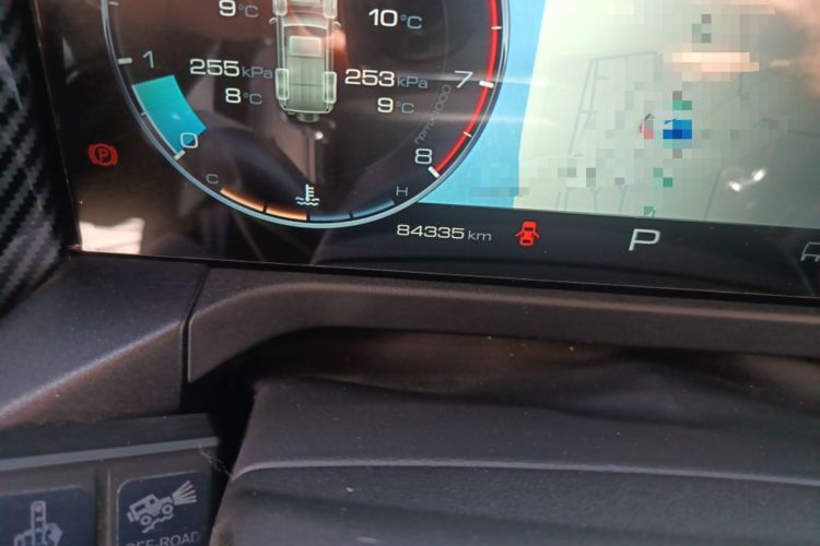 Used Tank 300 2021 Off-Road Edition 2.0T Conqueror Odometer Close Up